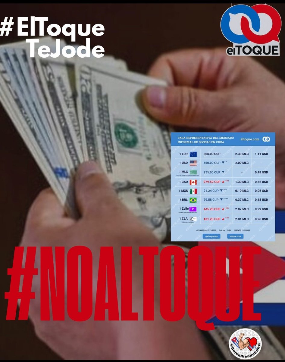 "El Toque" un viejo y conocido enemigo.
#ElToqueNosJode