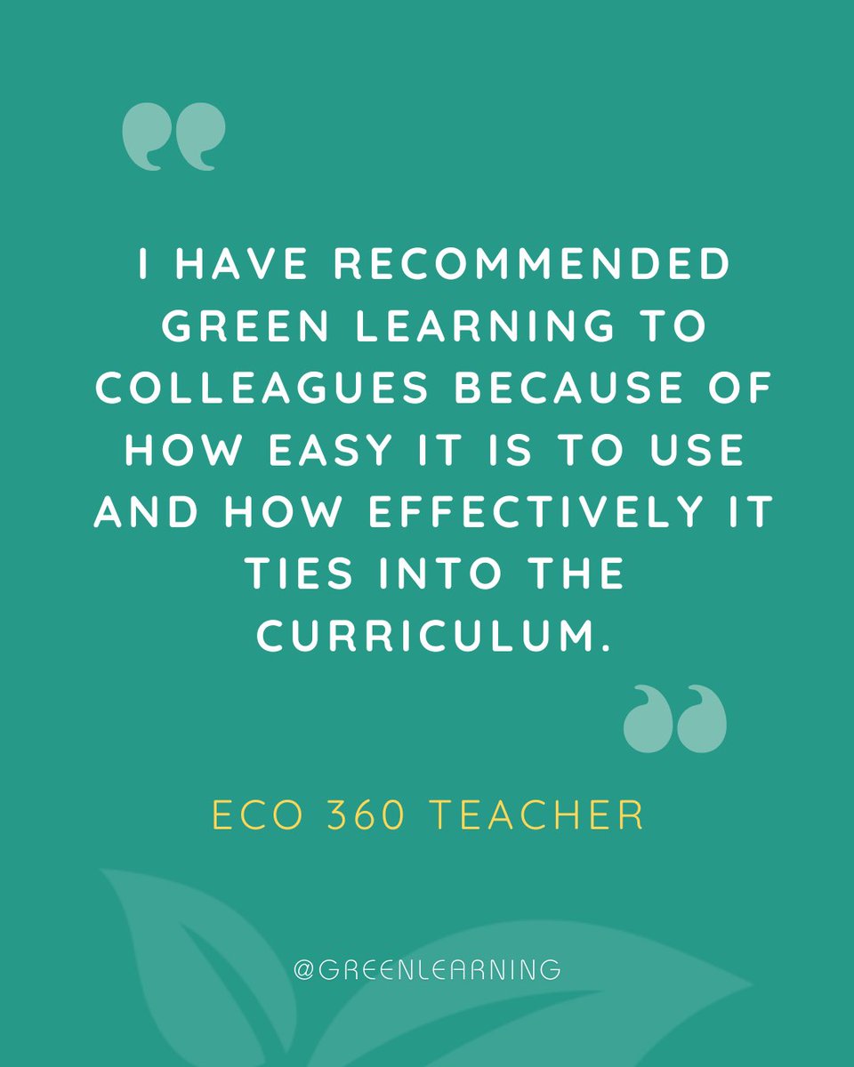 GreenLearning's tweet image. Try our Eco 360 Challenge!

Students will develop a feasible solution that incorporates a circular economic model for eliminating plastic pollution from our environment. 

Perfect for grades 3-12!

Learn more here: programs.greenlearning.ca/take-the-eco-3…