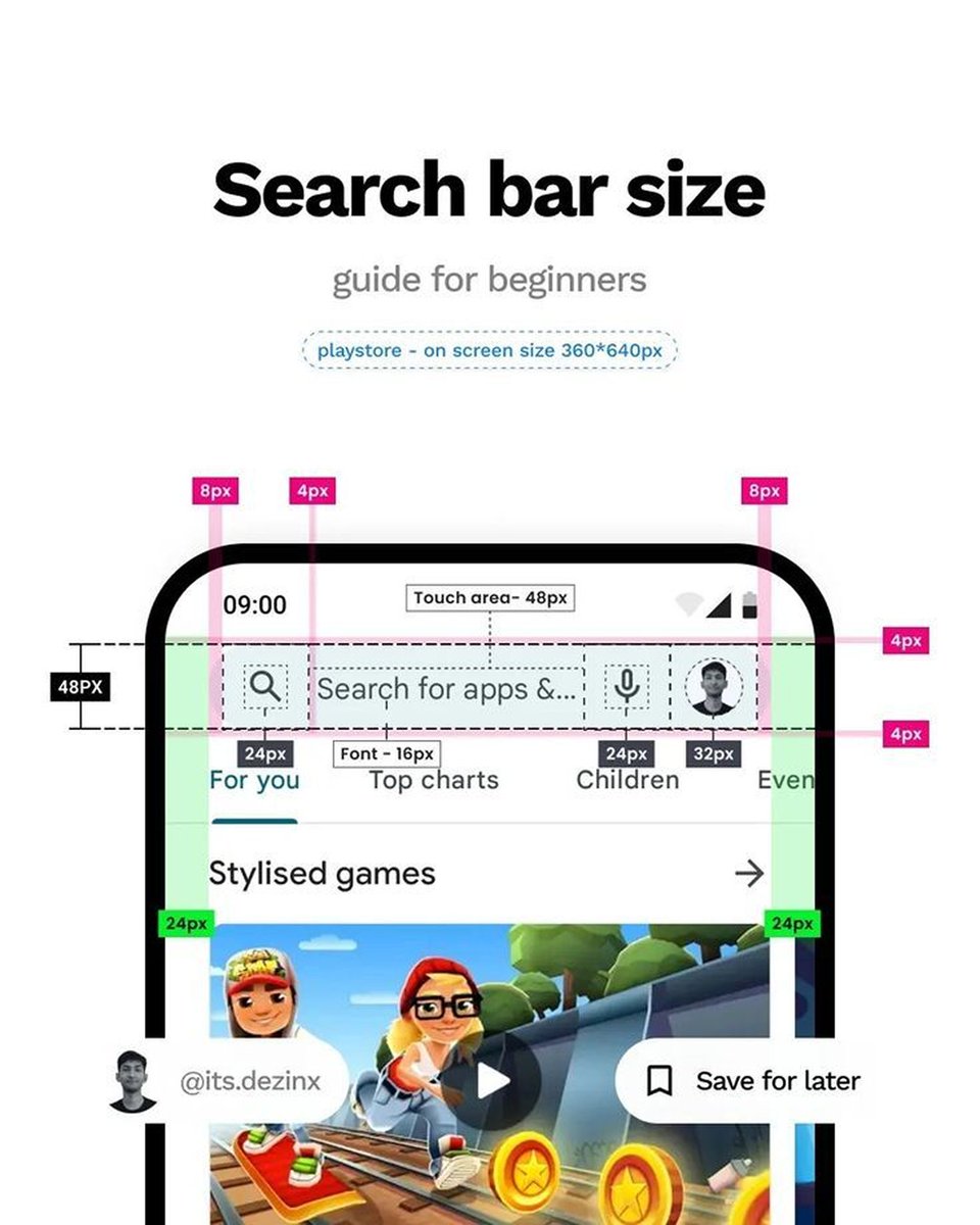 DerinLeu's tweet image. November 30 Days of Design Challenge

💜Day 13/30

For Day 12, I designed a search bar with a size guide.
Inspo from Pinterest(last frame)

It was fun to recreate and finding the icons took a while. I&apos;m #Gettingbetter!

#30daysdesignchallenge #AltschoolKaratu2025