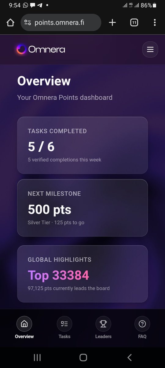 ahmadmaikudi_w3's tweet image. Farm Omnera Points before the next big airdrop wave hits.
Early users are stacking fast.👇 points.omnera.fi/?ref=cmi63gw67…
Tasks • Daily check-in • Referrals
#Omnera #AirdropSeason