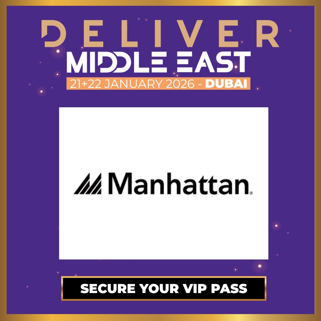 DeliverEvents's tweet image. The challenges are real, and so are the solutions. 💡

Meet Manhattan Associates, one of the forward-thinking providers joining DELIVER Middle East in 2026 to help retailers and brands stay ahead.

Will you be joining us in Dubai? 👉 deliver.events/middle-east