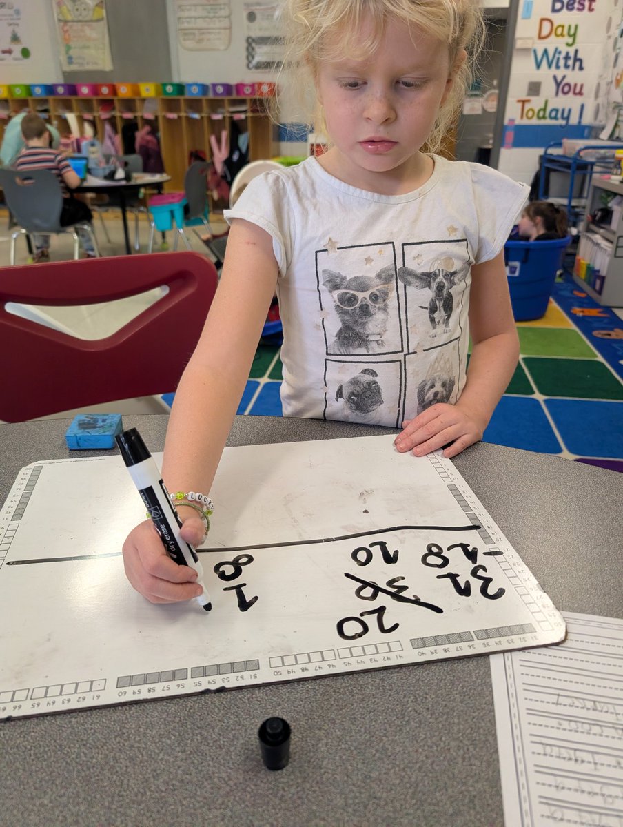 Miss_Molnar1's tweet image. Nothing better than kids who love math! 💛 We’ve been working hard on adding &amp;amp; subtracting within 100, and their confidence is soaring. My teacher heart is full! 🧠✨