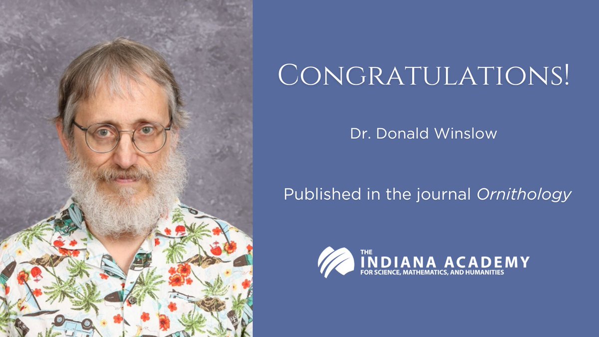 Dr. Donald Winslow was recently published in the journal Ornithology with the article "Genetic analysis of Cistothorus palustris (Marsh Wren) across a broad transition zone in southern Saskatchewan reveals deep divergence and little hybridization between two cultural phenotypes."