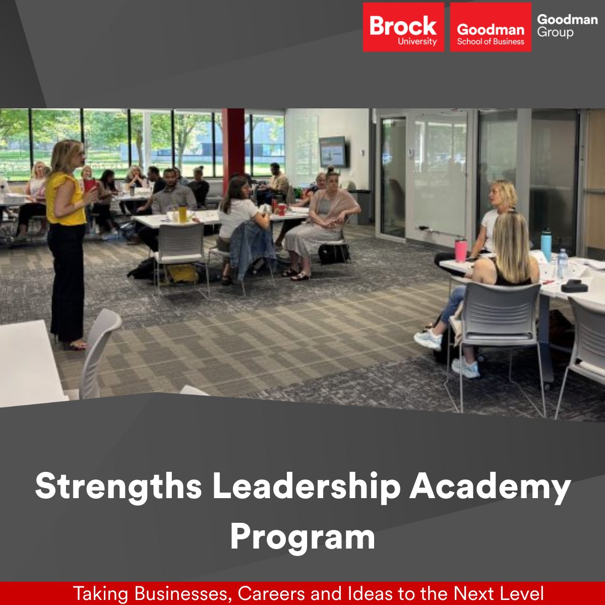 Strengths Leadership Academy. A new, human-centered leadership program for SME owners, entrepreneurs, founders and managers.
This isn’t about fixing what’s wrong. It’s about amplifying what’s right! 
To know more: brocku.ca/goodman-group/…