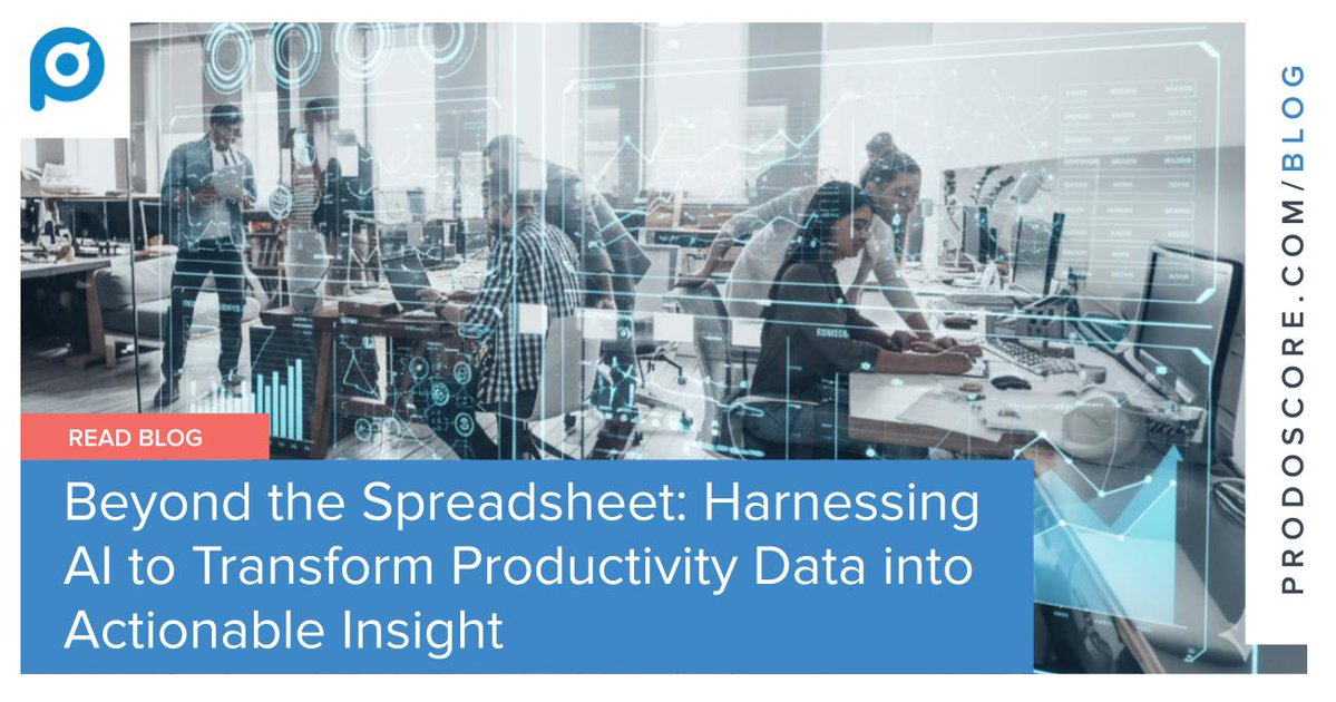 Prodoscore's tweet image. In a world overwhelmed by data, businesses need to move beyond manual analysis and embrace instant, AI-driven insights. @Prodoscore&apos;s new ProdoAI feature delivers real-time context, coaching guidance, and predictive indicators to help leaders act faster and smarter.

Learn more…