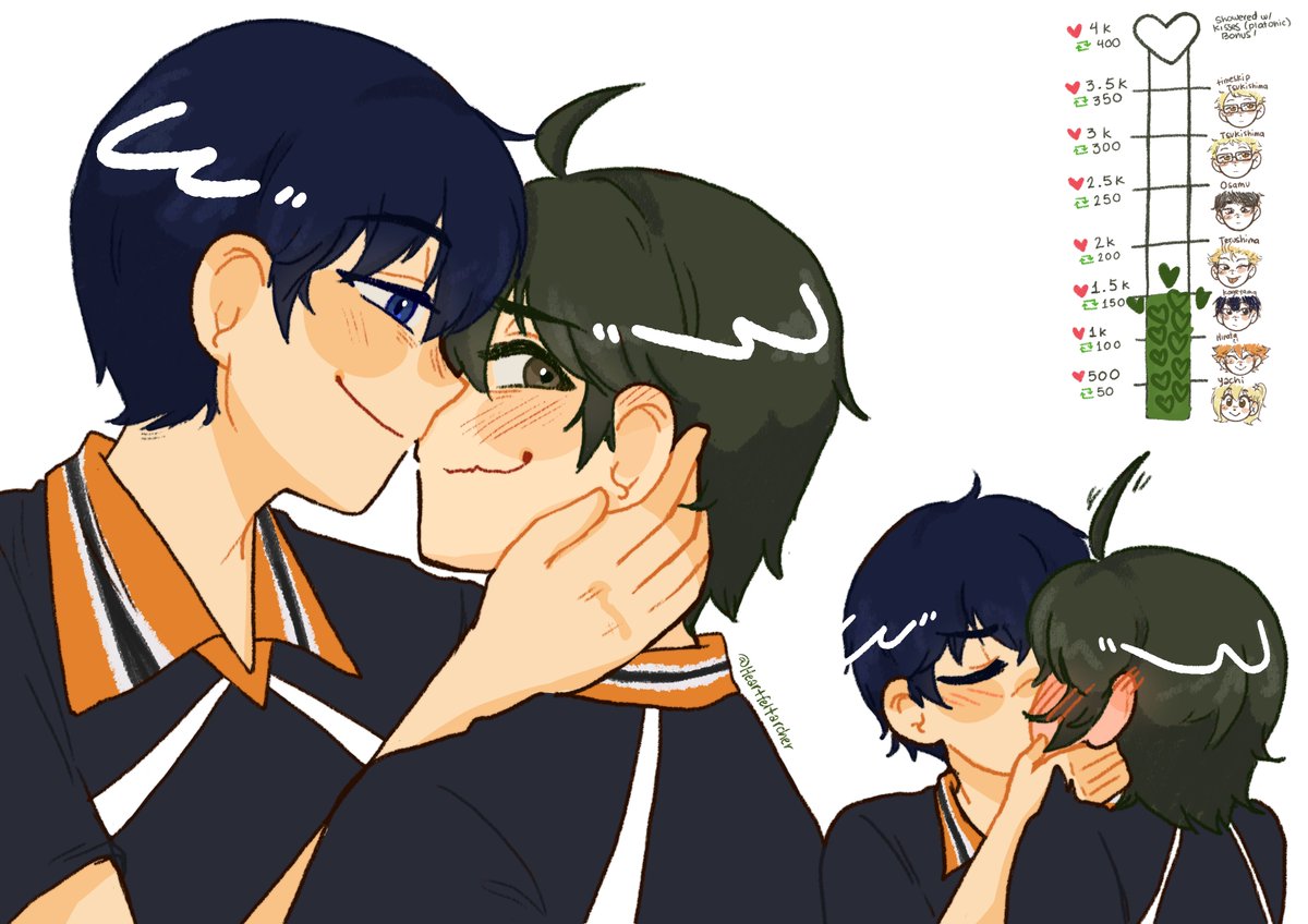 #yamayama ! would kageyama find some joy in that dynamic, i'd like to think so

#ハイキュー #haikyuu
