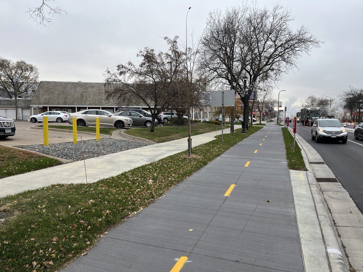Love a good driveway consolidation on a street reconstruction