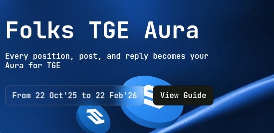 Goodnight to all $FOLKS Believers.

If you believe the 1st season of <a href="/FolksFinance/">Folks Finance</a> x <a href="/AiraaAgent/">AIRAA HQ 🌾</a> campaign rewards was huge.

Then the second season will be massive.