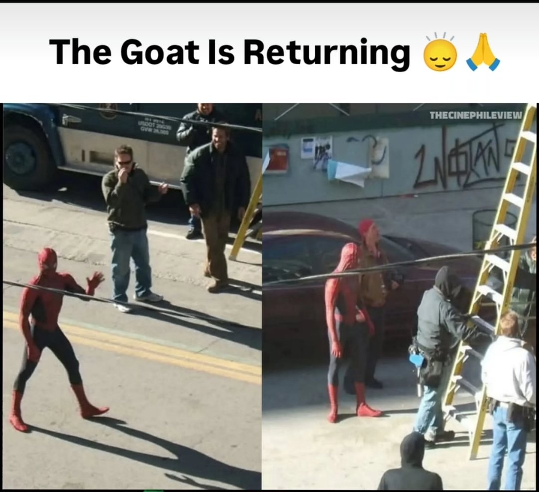 tolaroidx's tweet image. Falaro que o Aranha do Tobey vai estar no novo filme dos Vingadores