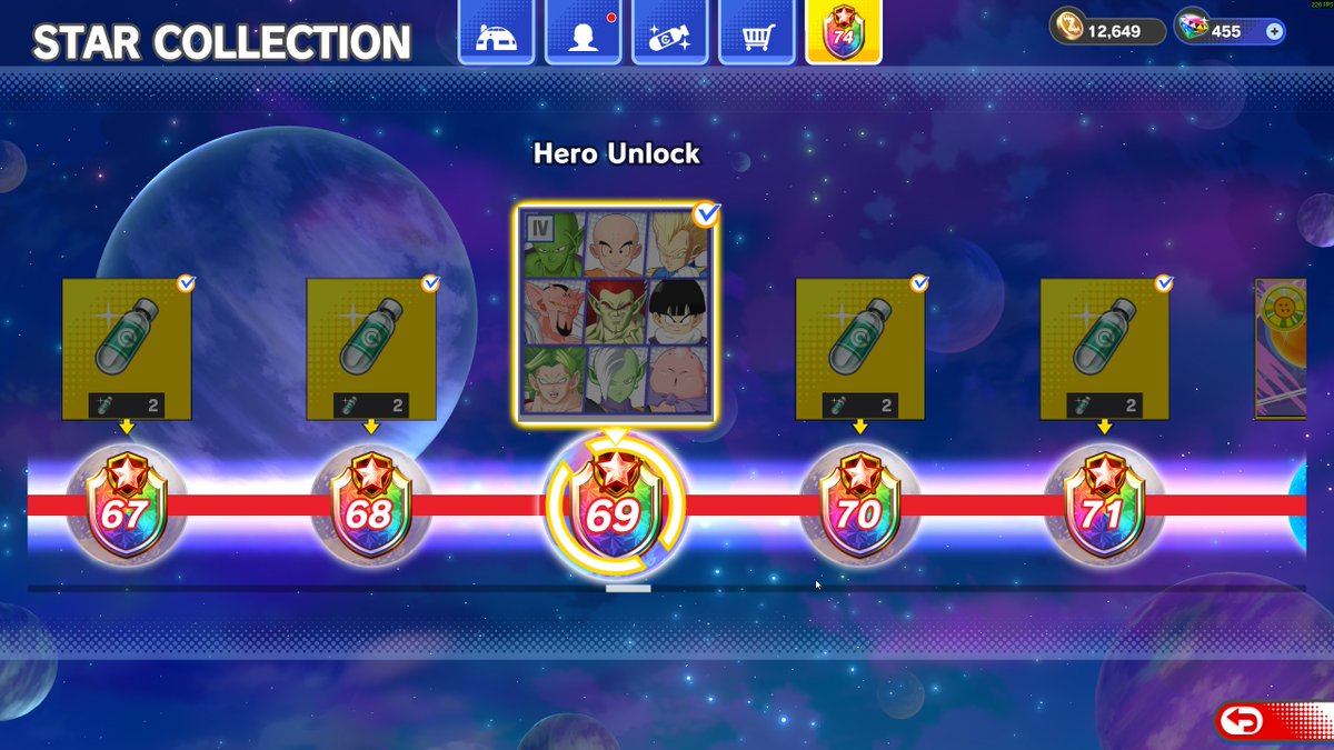 If you made it past level 69 without claiming Bojack last season, there is now no way to ever unlock him without buying gems. This game needs a complete revamp of this system or I'm actually going to quit playing. <a href="/DB_Squadra/">DRAGON BALL GEKISHIN SQUADRA</a>