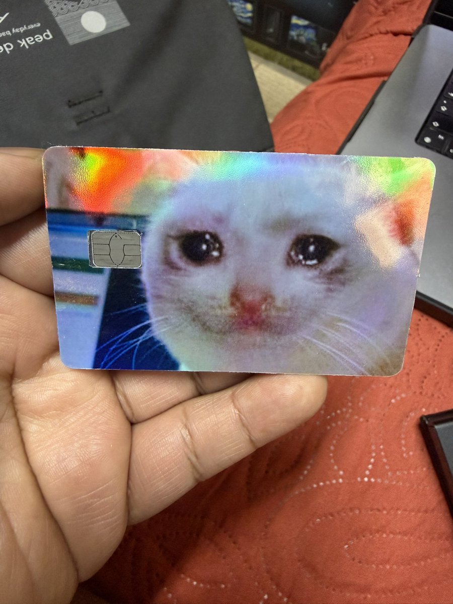 Por fin, una tarjeta de crédito que me representa XD