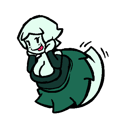 Was doodling tiff and had a thought

What if she was green?