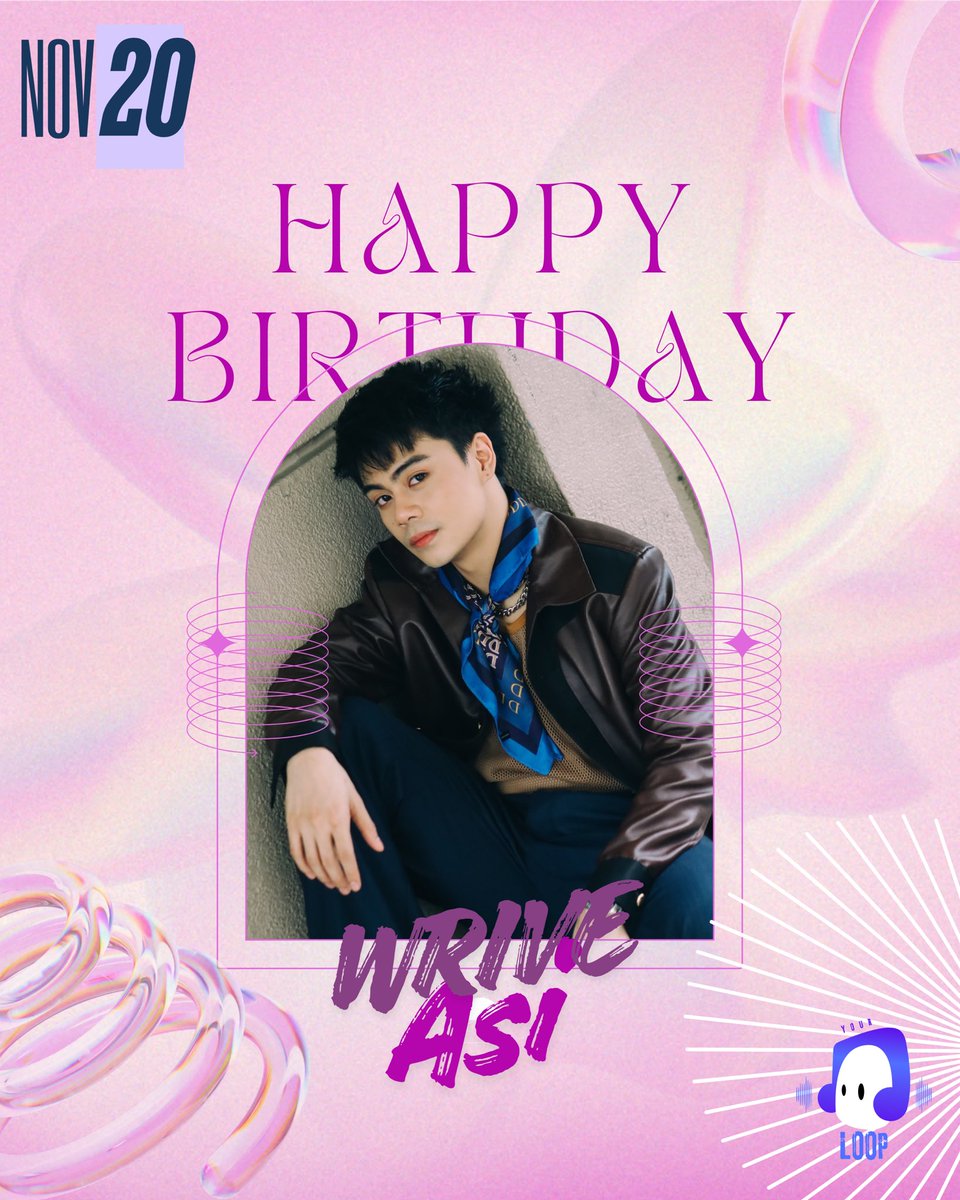 Happy Birthday, WRIVE Asi 🛬

#WRIVE_Asi #WRIVE