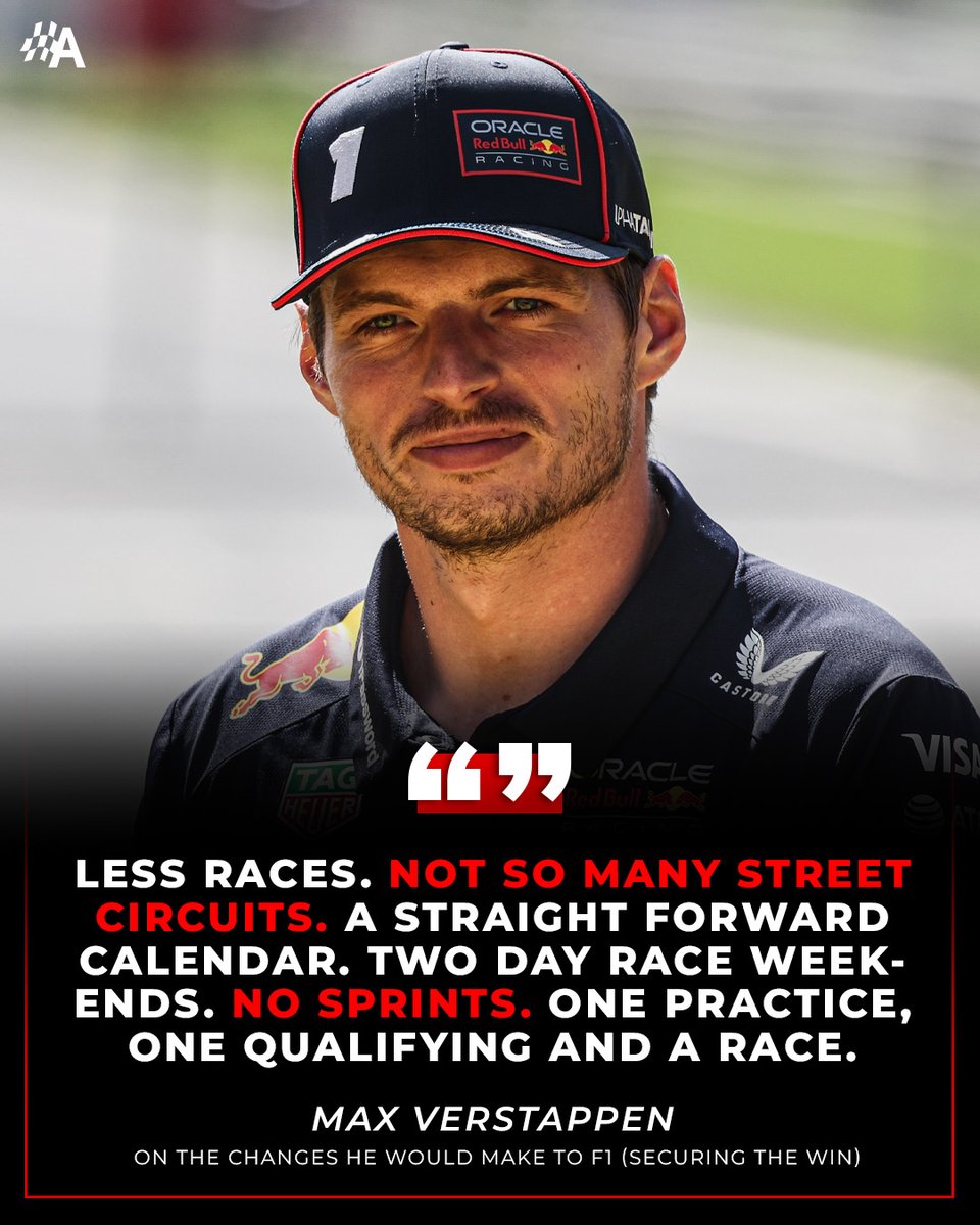 autosport's tweet image. Max Verstappen&apos;s list of changes he would make to F1 📝

You can watch the full interview with @1Password here: youtube.com/watch?v=BNBl7u…