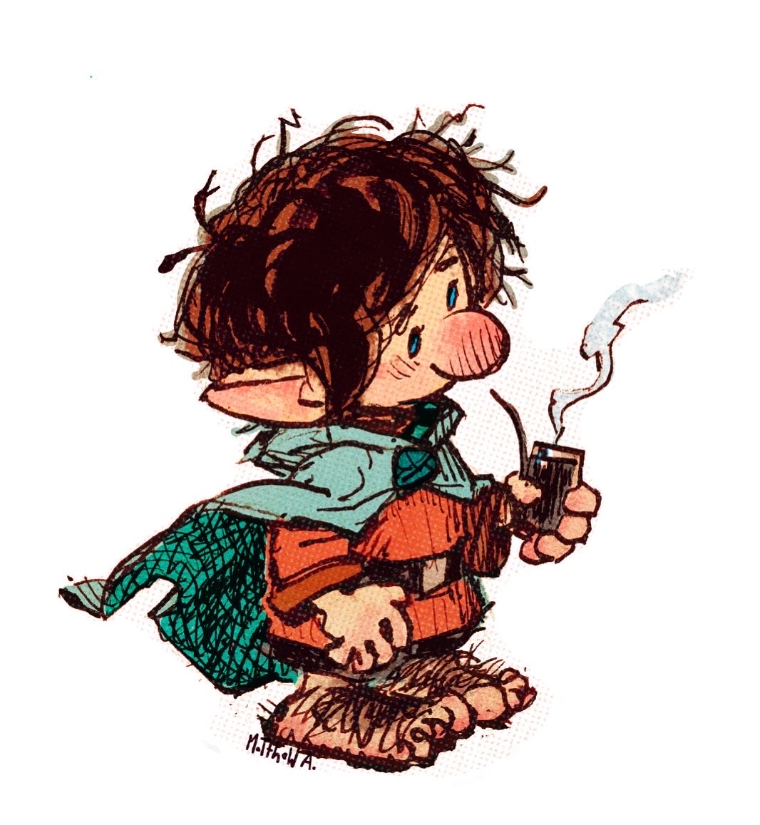 matthewart's tweet image. The road goes ever on and on…
#matthewart
#bilbo #gandalf