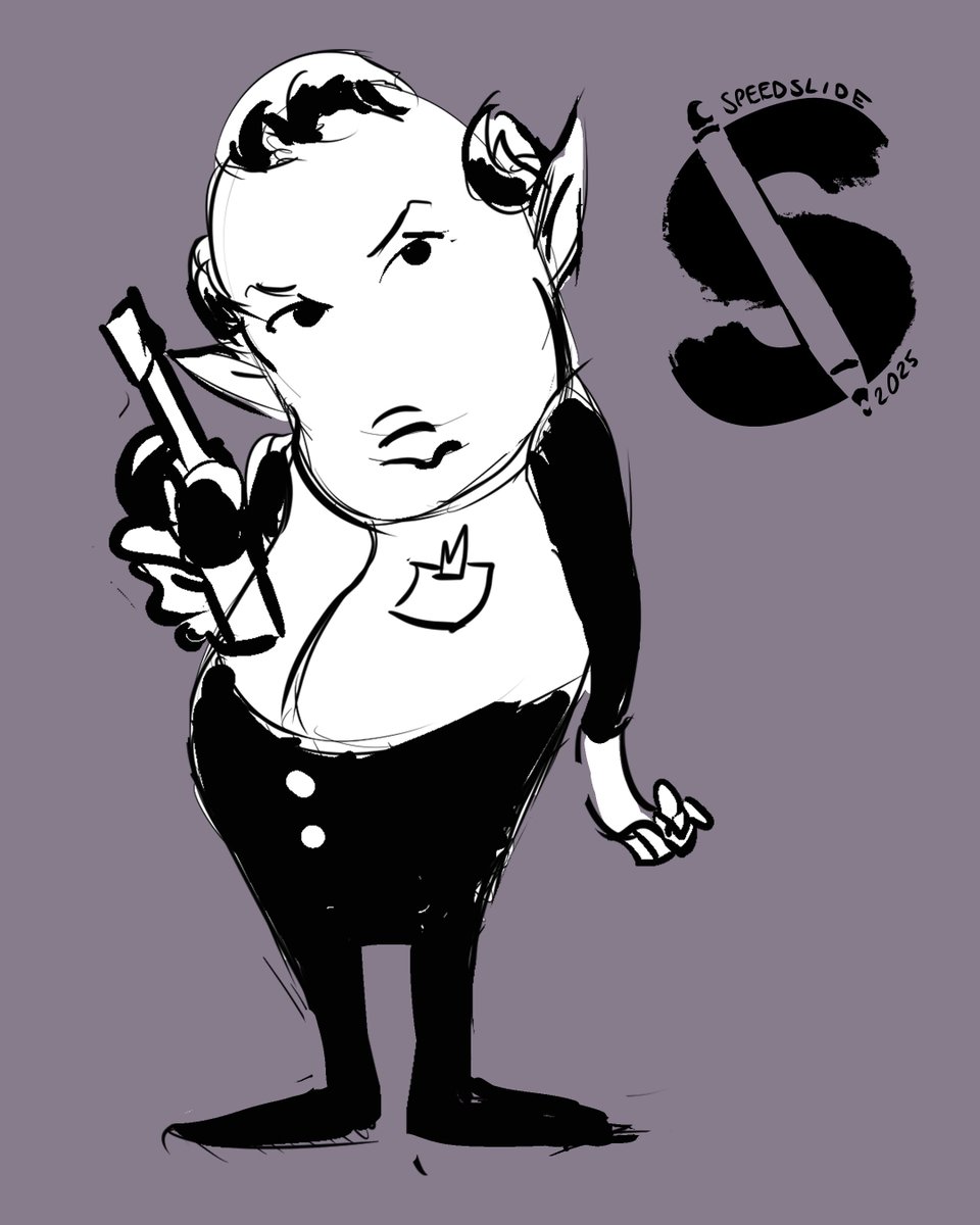 SpeedslideArts's tweet image. 330 - Base Control

#cartoon #sketch #characterconcept #doodle #digitalart #characterdesign #dailyart #alien