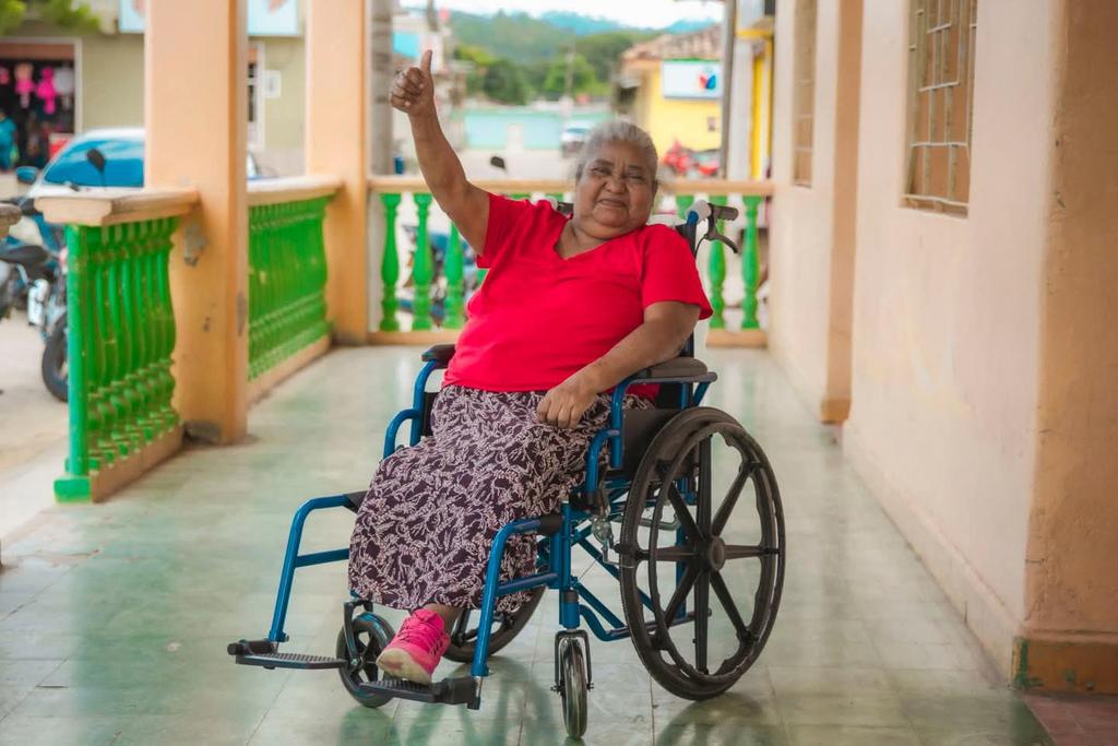 PROASOL luego de recorrer a nivel nacional con la entrega de aparatos de mobilidad, entre ellas, sillas de ruedas y bastones, hoy terminamos esta exitosa jornada en el municipio de Orica, Francisco Morazán. Mediante la Gestión de Donaciones seguimos cumpliendole.