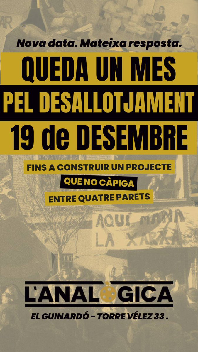 L'ANALÒGICA tweet media