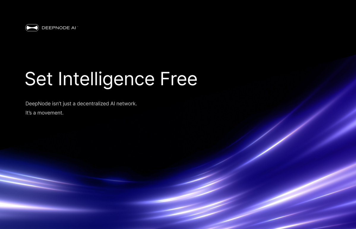 DeepNodeAI's tweet image. AI once felt like pure bliss.
Limitless. Human. Alive.

Today it’s locked behind APIs and paywalls.

We&apos;re bringing back the magic.

Set intelligence free.