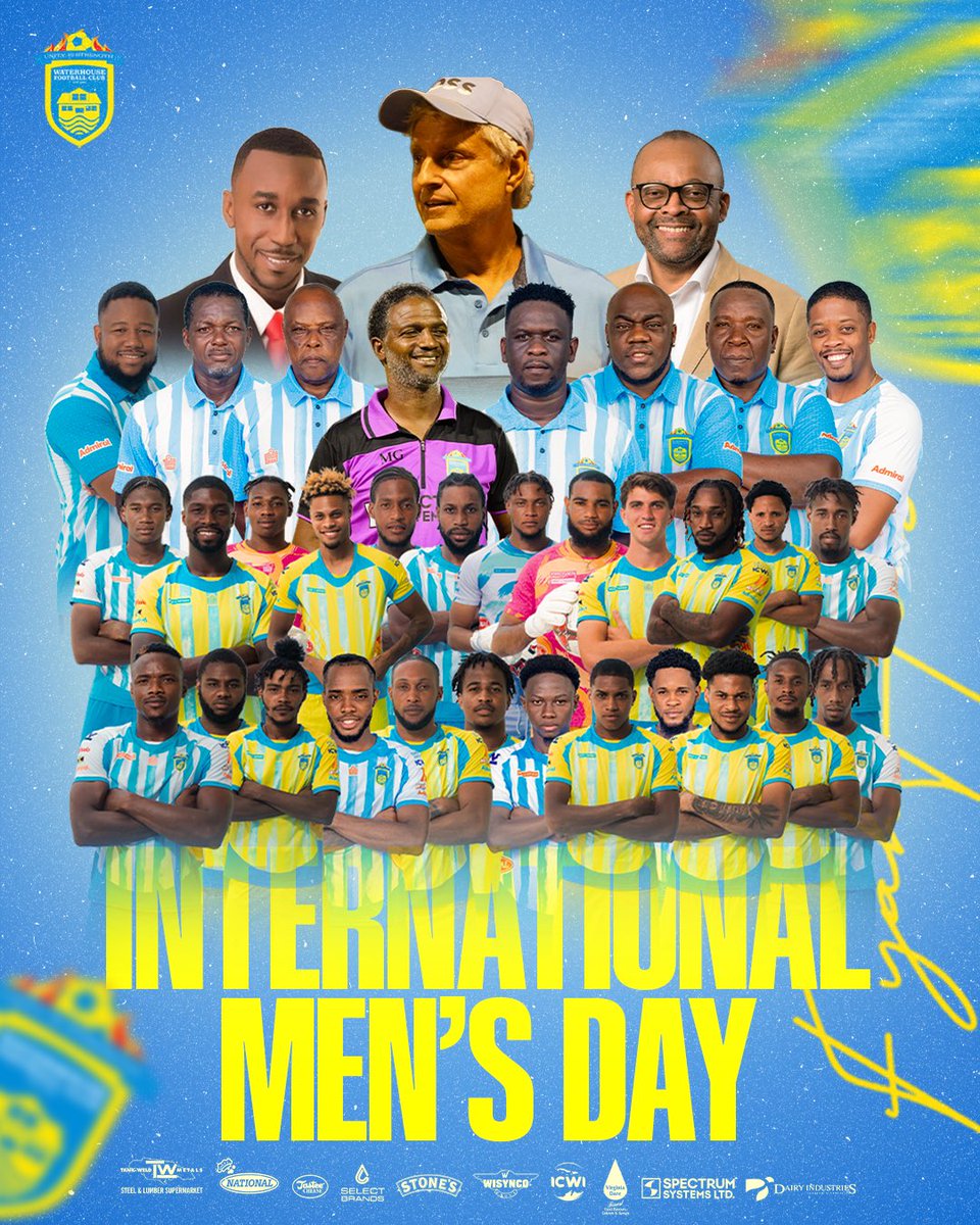 iamwaterhousefc's tweet image. Happy International Men’s Day to the pillars of strength, leadership, and resilience within the Waterhouse FC family. 🩵💛🔥🏡

#InternationalMensDay #WaterhouseFC #UnityIsStrength #MenOfPurpose #CommunityChampions