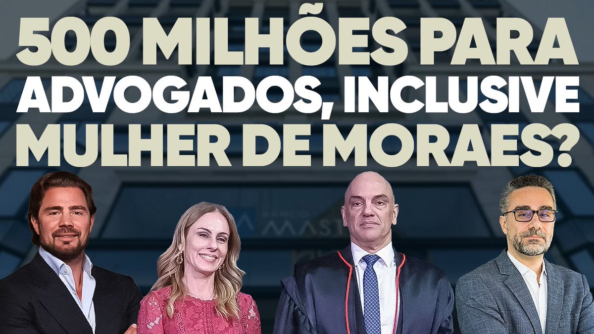 marsiglia_andre's tweet image. 🚨 A lista do Banco Master expôs repasses milionários a escritórios ligados ao Judiciário e a ex-ministros — incluindo a esposa de Alexandre de Moraes. Isso é coincidência… ou a ponta de algo maior? Quem teme uma delação? Minha análise completa 👇🏻