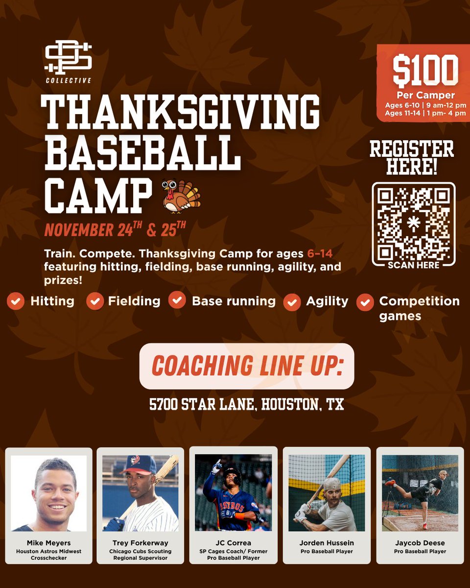 SPCollectiveHTX's tweet image. It all goes down next week 🔥

📍5700 Star Lane, Houston, TX

Register here: tr.ee/9UcJ8Q