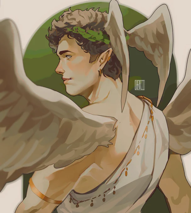 winged