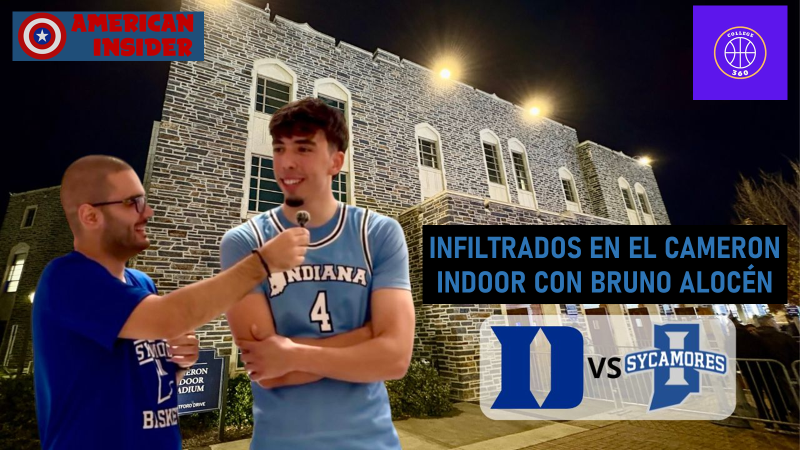 🚨 AMERICAN INSIDER 🚨

Nuestros insiders <a href="/gumersindo_dc/">David Cortés</a> y <a href="/marinaexpo/">Marina Expósito</a> visitan el CAMERON INDOOR STADIUM para ver el Indiana State vs Duke gracias a Bruno Alocén, con el cual charlaron. Los entresijos de una de las catedrales de la NCAA en el canal.

📺 youtube.com/watch?v=Mr-ctB…
