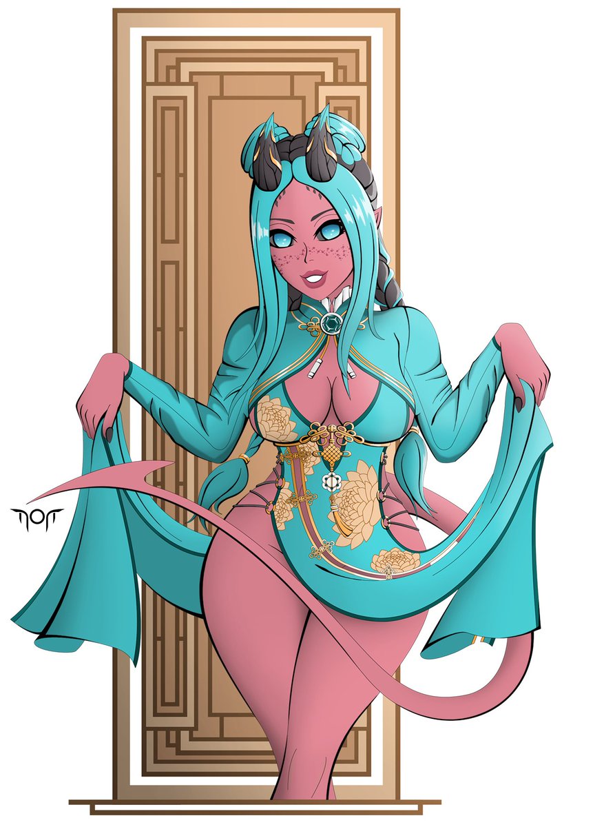 Do you want to see "La Fleur"? 🪷
-3rd art raffle prize: <a href="/TheNoirHeretic/">The Noir Oblivion</a> 

Ready for the next giveaway?    

#illustration #waifu #animegirl #baldursgateoc #baldursgate #fantasyart