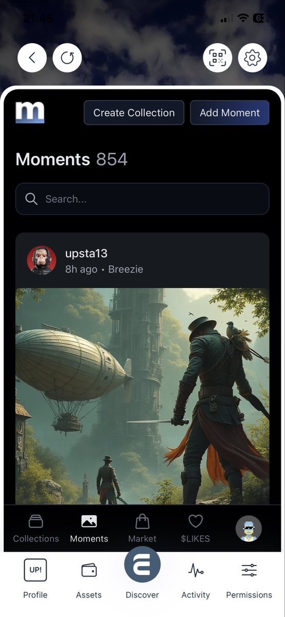 Pascal0420's tweet image. Definitely worth checking out @momentsonchain with your @ERC725Account if you haven’t recently 🆙
Much smoother UX and many new updates✨
$LYX