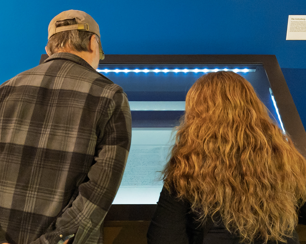 ALPLM's tweet photo. Thanks to everyone who joined us for the 162nd anniversary of the #GettysburgAddress! We appreciated your sharp questions and hope you enjoyed seeing how we're using technology to share this amazing speech with more people. 

The last day to see our copy of the speech is Dec. 2! https://t.co/ntqSxMHsCA