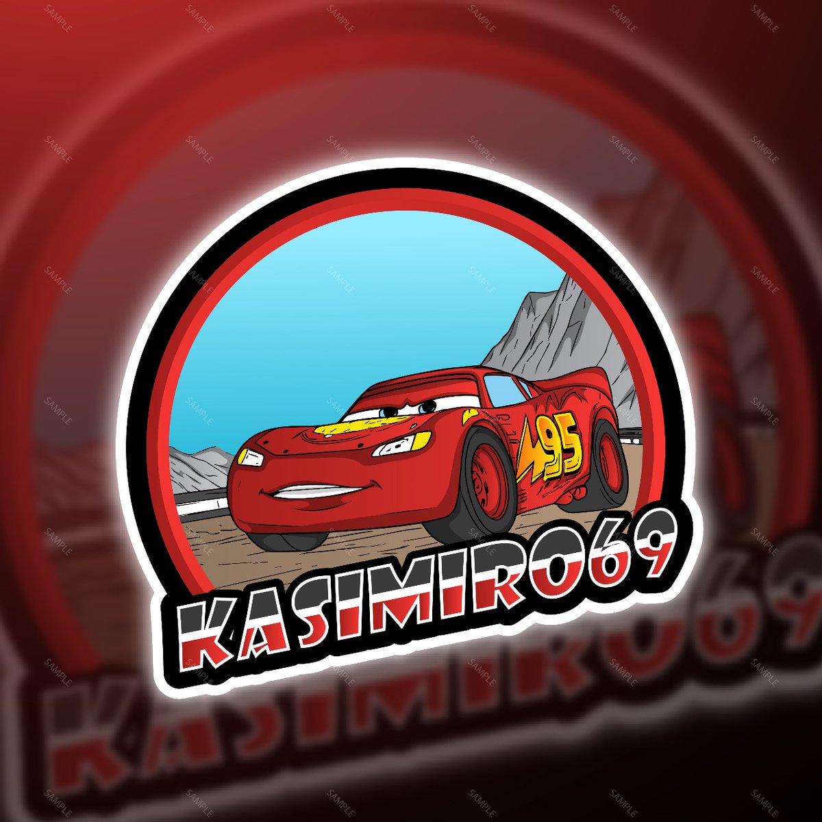 ItsShizuka__'s tweet image. Had a blast designing this high-octane set inspired by the legendary Lightning McQueen 🏁🔥

Brought in bold lines, racing vibes, and a vibrant color scheme to match Kasimiro069’s energy

#StreamerDesign #CustomLogo #TwitchBranding #LightningMcQueen #GamingLogo #CartoonLogo