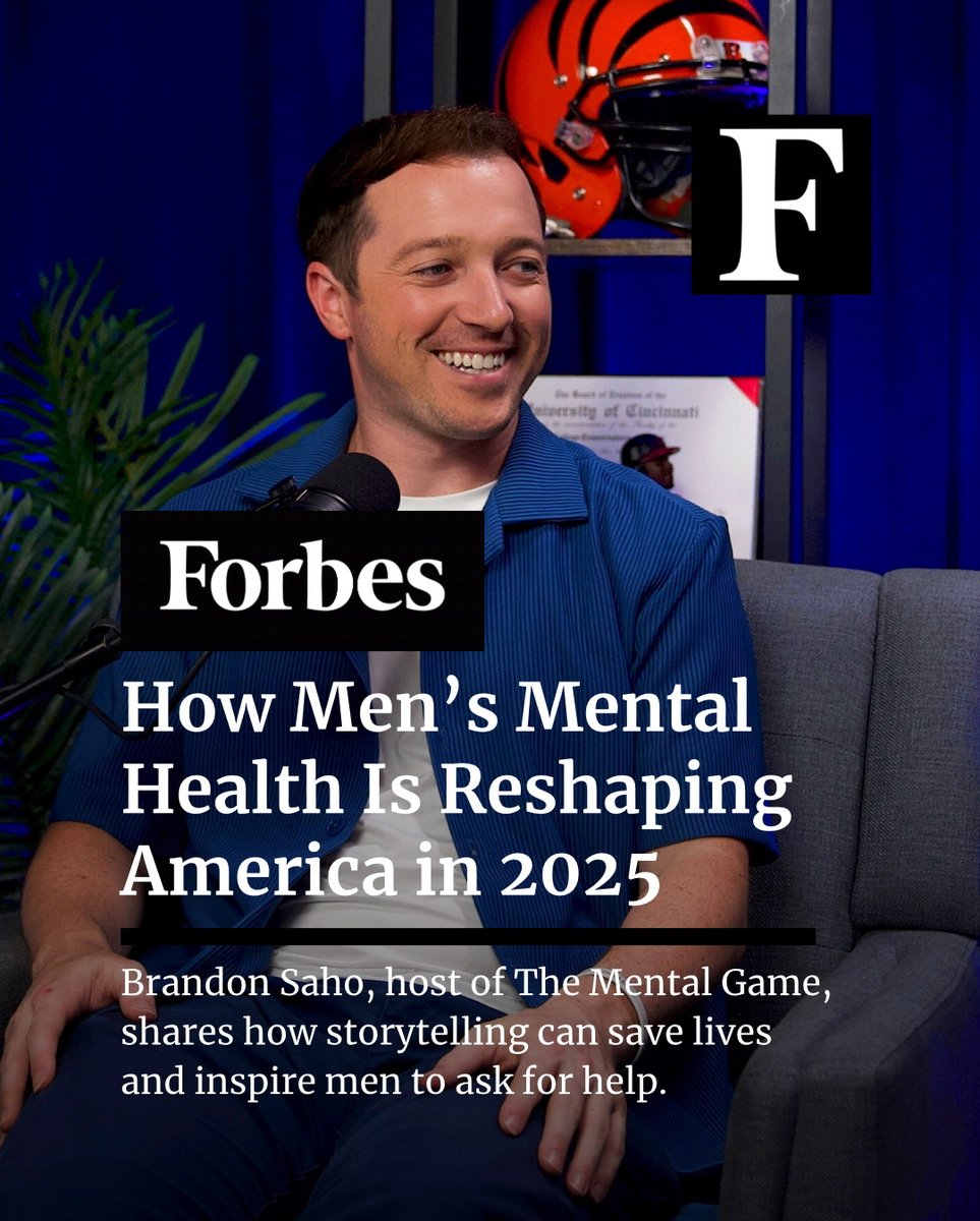 BrandonSaho's tweet photo. Men need to be vulnerable. Thank you @Forbes for sharing my story and helping men realize they're not alone. ❤️ "I was told men don’t cry and that emotions are a weakness. But I learned that vulnerability is a strength... that saved my life.” Story link: https://t.co/qEAy7A3P9l https://t.co/CiUS1TZkKO