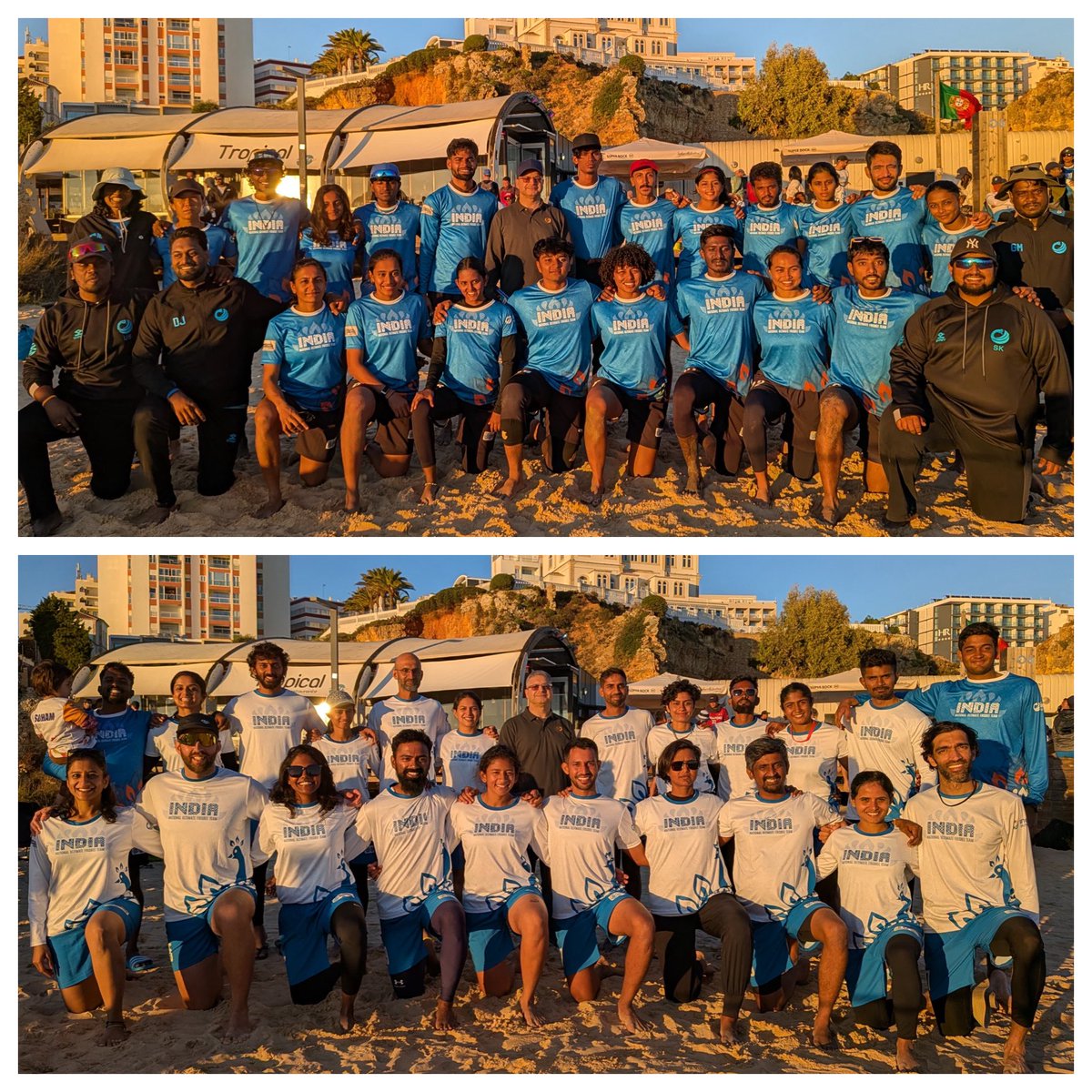 prkundal's tweet image. A pleasure to interact with the Indian teams from @IndiaUltimate playing at the 2025 World Flying Disc Federation Championships in Portimão. Over 2500 players in 136 teams from 38 countries, with over 100 from India taking part in the event. @Media_SAI @IndiaSports @YASMinistry