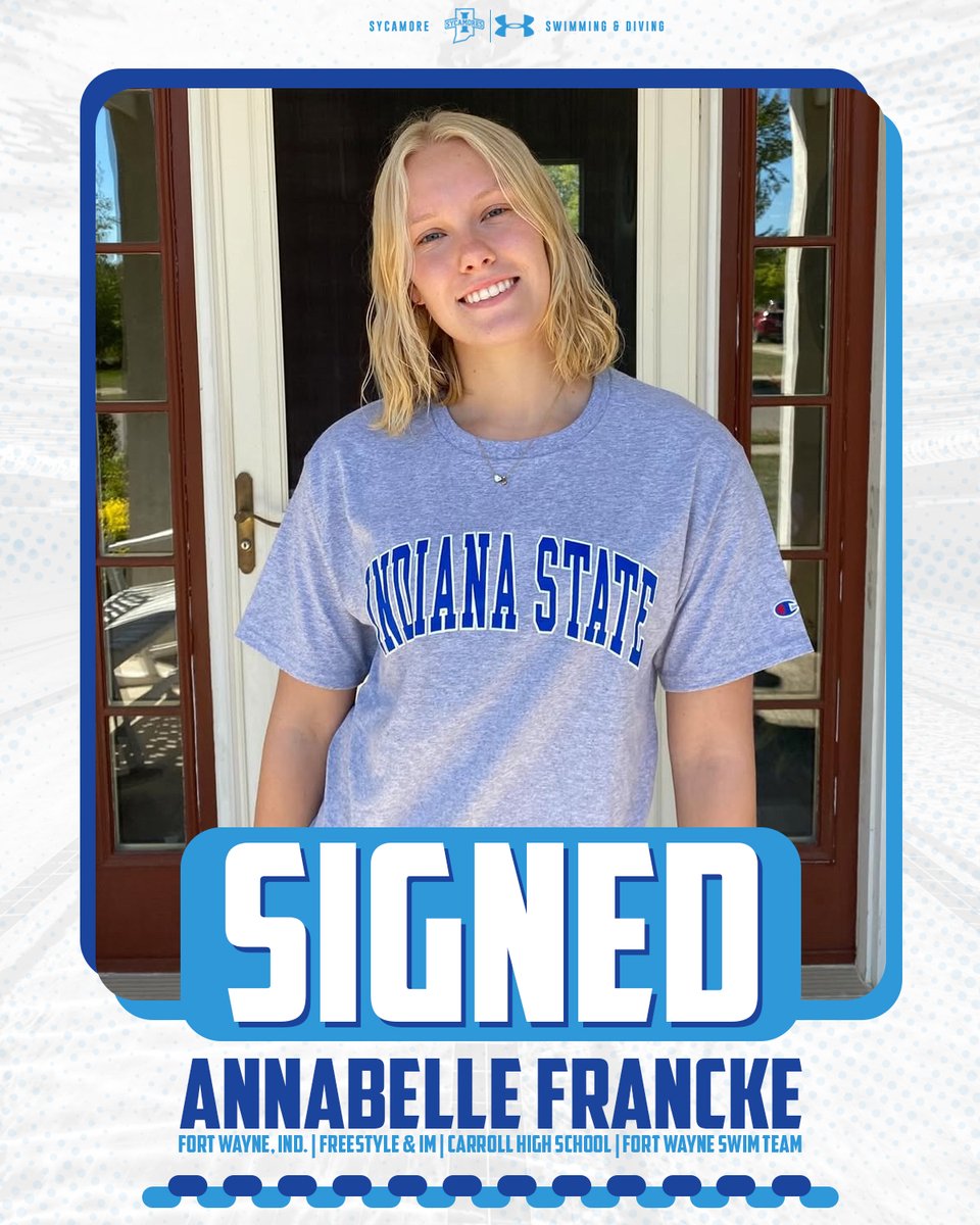 Signed ✍🏽

Join us in welcoming Annabelle Francke to the Sycamores signing class!

#MarchOn