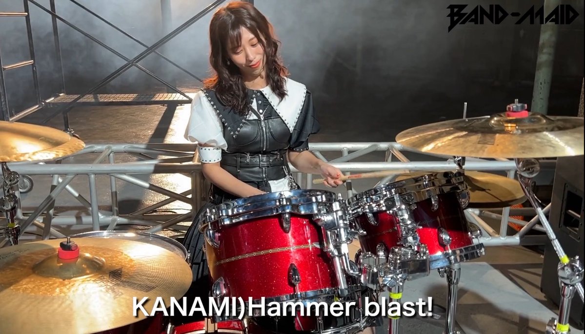 eggleman's tweet image. 皆さん、おはようございます  #BandMaid #ThunderThursday 
#PresentPerfect #SCOOOOOP
@saiki_bandmaid @kanami_bandmaid @misa_bandmaid @miku_bandmaid @achi_bandmaid