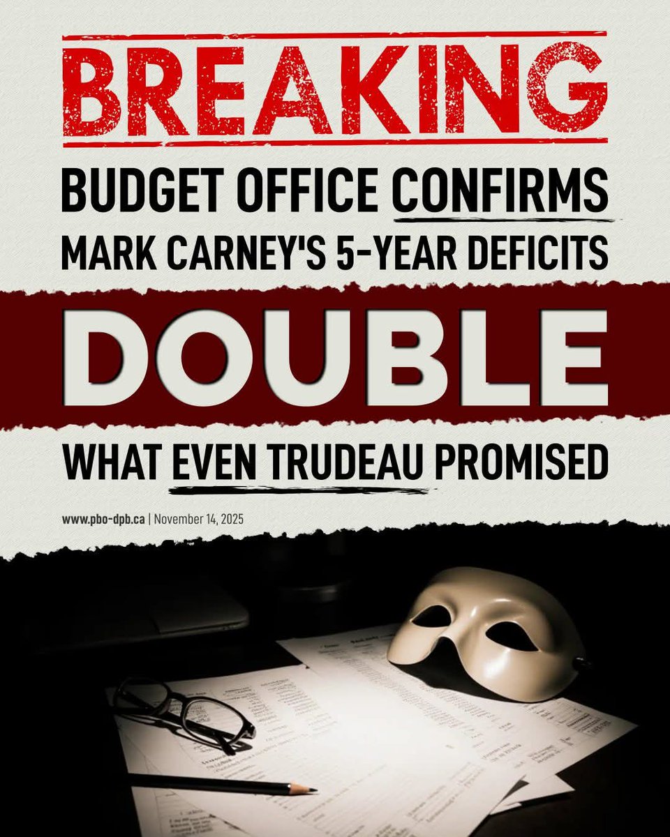2021Ccmbc's tweet image. 🤞#Carney found the one path to &quot;balance&quot; that involves $87B in new spending, corporate goodies disguised as &quot;capital investments,&quot; and a magic accounting wand.
Spoiler: The bill still lands on families&apos; doorsteps as higher taxes. 
#MarkCarney #cdnpoli #AnotherTrudeauBudget…
