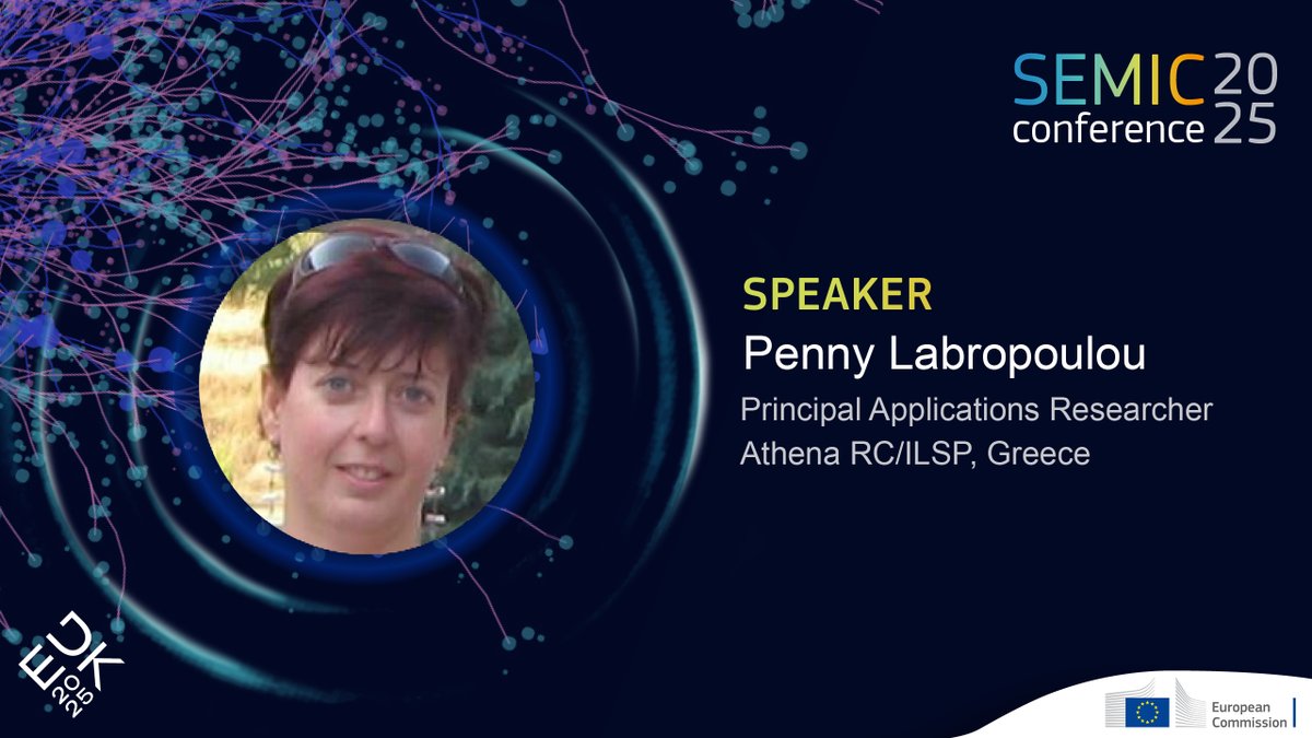 InteroperableEU's tweet image. At #SEMIC2025, one of the workshops will revolve around converging AI &amp;amp; #semantics to advance data sharing, automation and #interoperability across Europe!

Register to witness it online on 25 November, 2 p.m. CET.
👉link.europa.eu/CXPj6H

A.o., these speakers will participate: