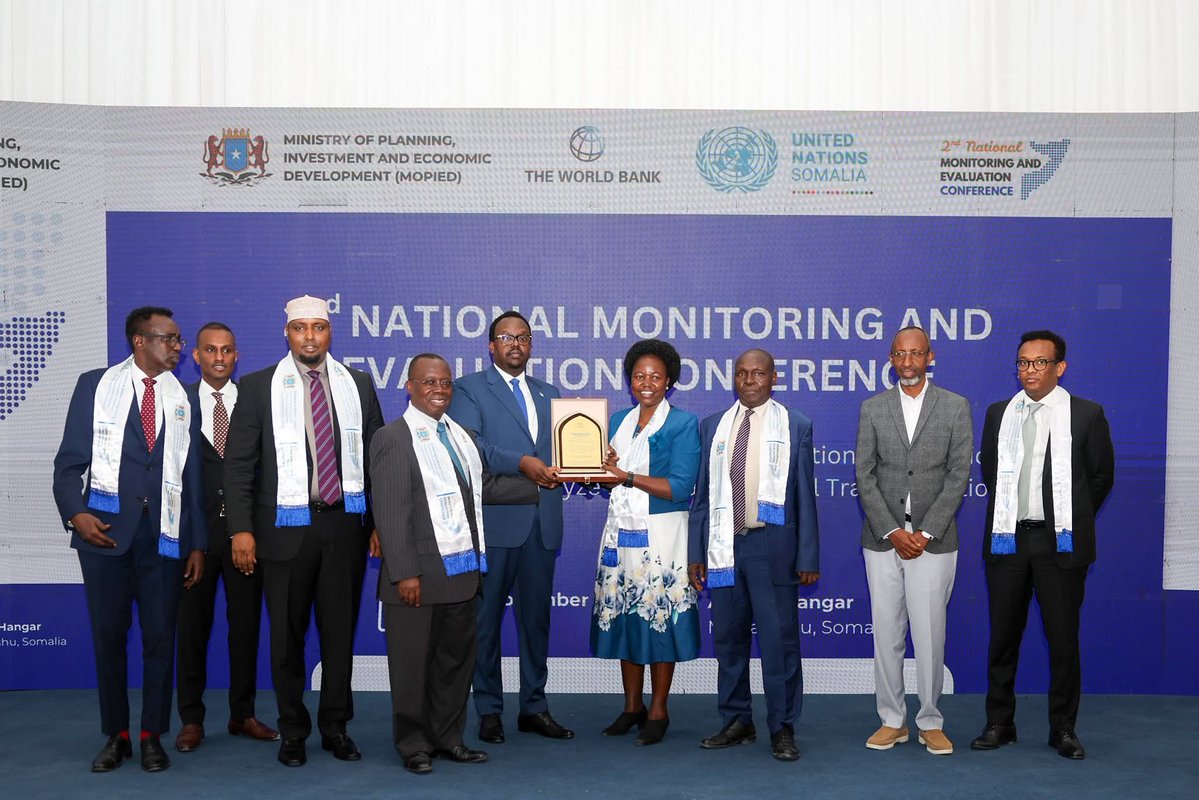 Sasdosom's tweet image. SASDO, represented by our Executive Director, participated in the 2nd National Monitoring &amp;amp; Evaluation Conference organized by Somalia’s Ministry of Planning, Investment &amp;amp; Economic Cooperation. Excited to use insights to strengthen our programs! 

#SASDO #MonitoringAndEvaluation