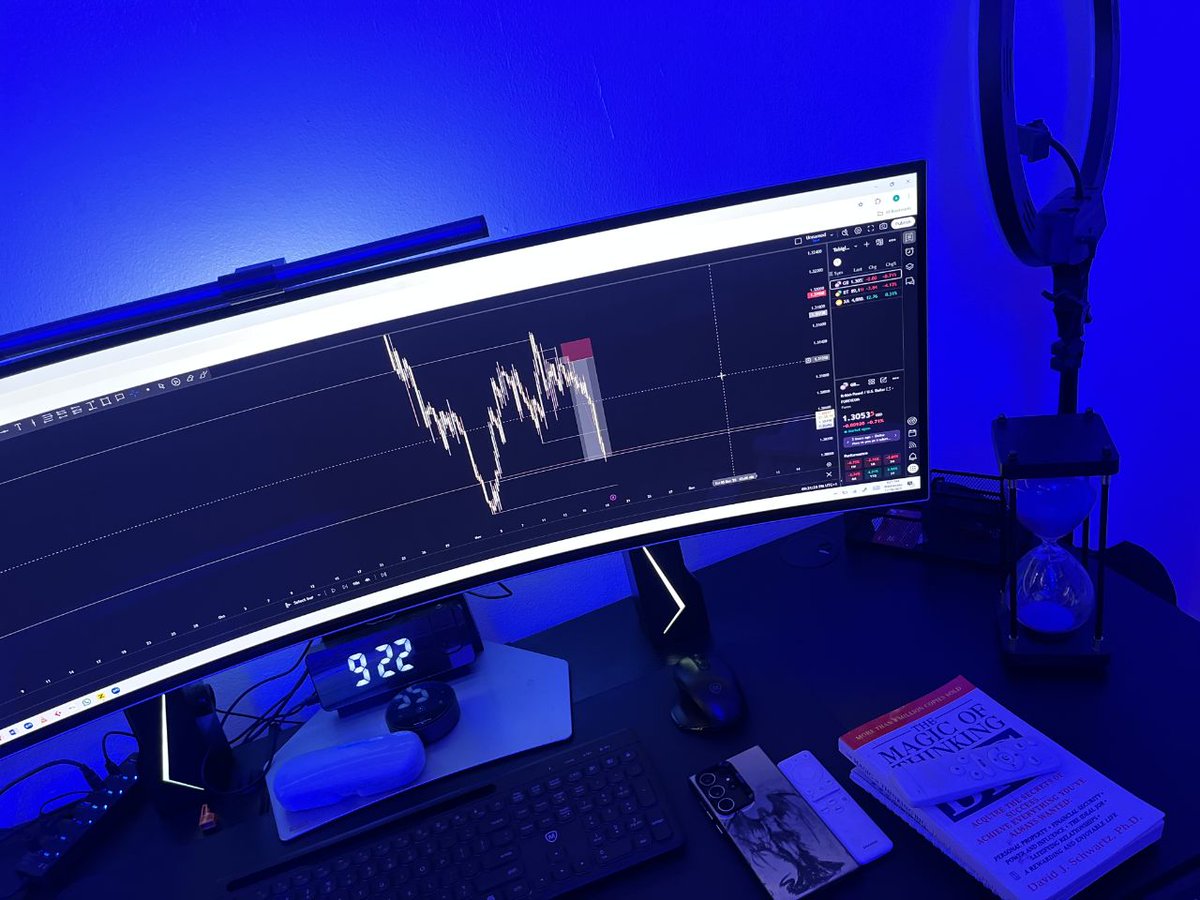 Patient is what keeps me stuck to this trade since last week friday, despite a week of sideways action, while others might've bailed when it didn't budge, I waited for an expansion, and here we go today.
$GBPUSD  📌🙂‍↔️