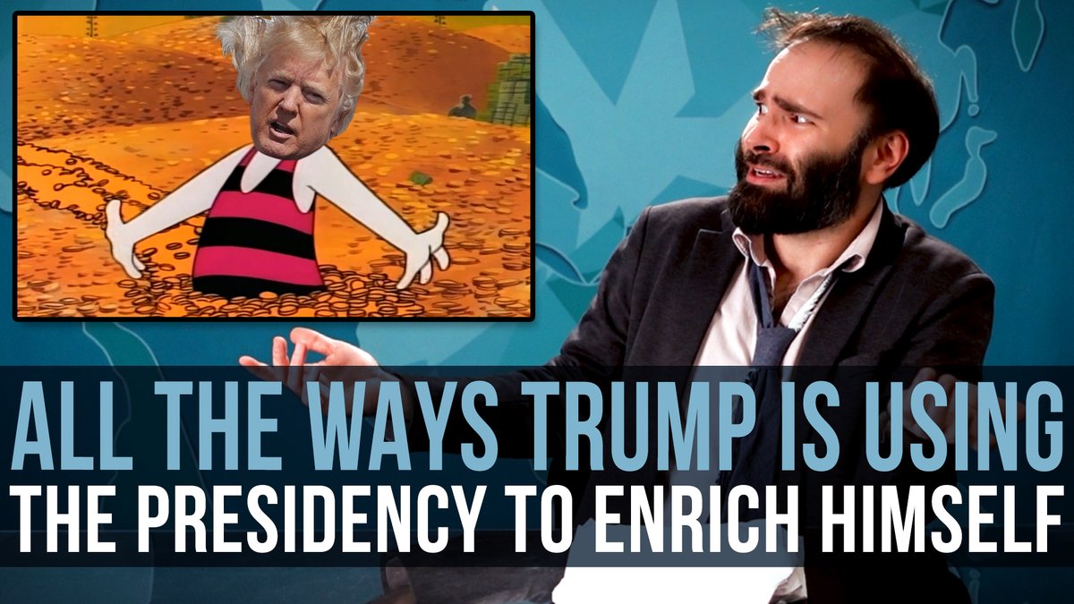 NEW EPISODE: Have you had trouble keeping track of all the grifts? The crypto scams, the Trump watches, all the bribes? In today's episode of #SomeMoreNews, we go through every way Trump is using the presidency to make him and his family billions.

youtu.be/FCtg0HHU0tg