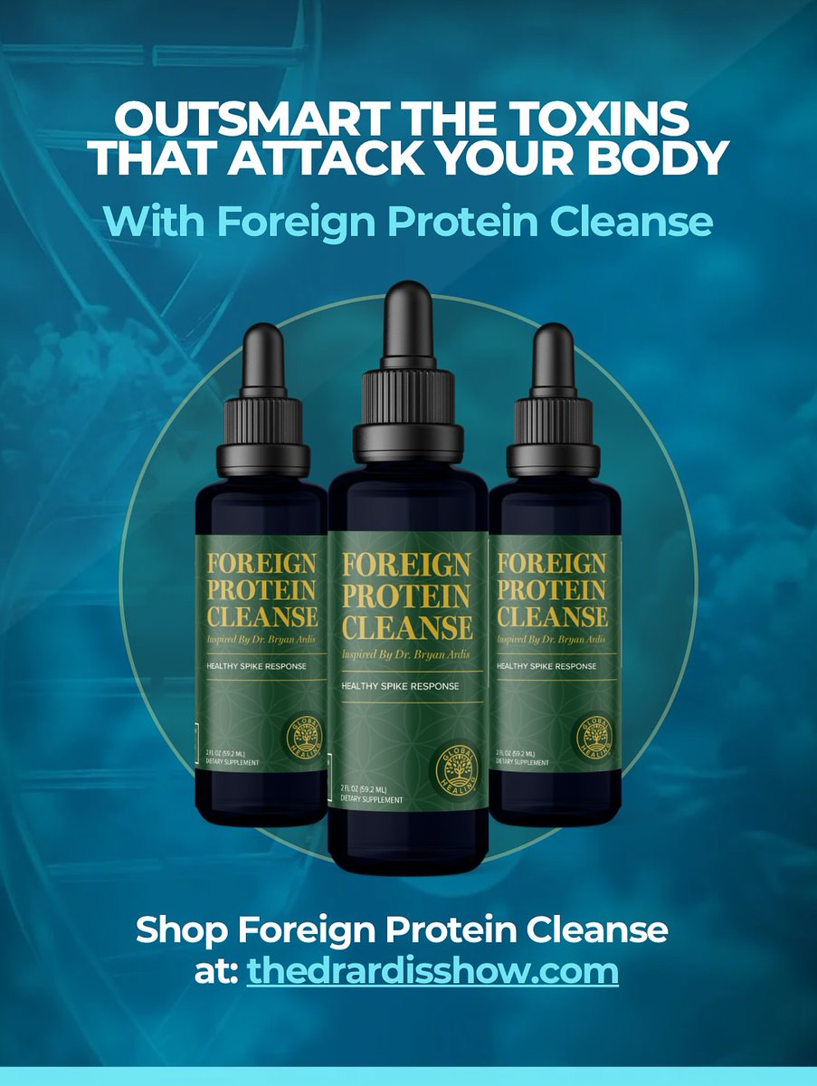 DM "CLEANSE" to get yours or use the links below 👇
Thedrardisshow.com
T.me/official_thedr… 

Most detox formulas aim wide and miss what matters. 

Foreign Protein Cleanse is built for one thing: disrupting the foreign proteins that can hijack receptors, scramble cell