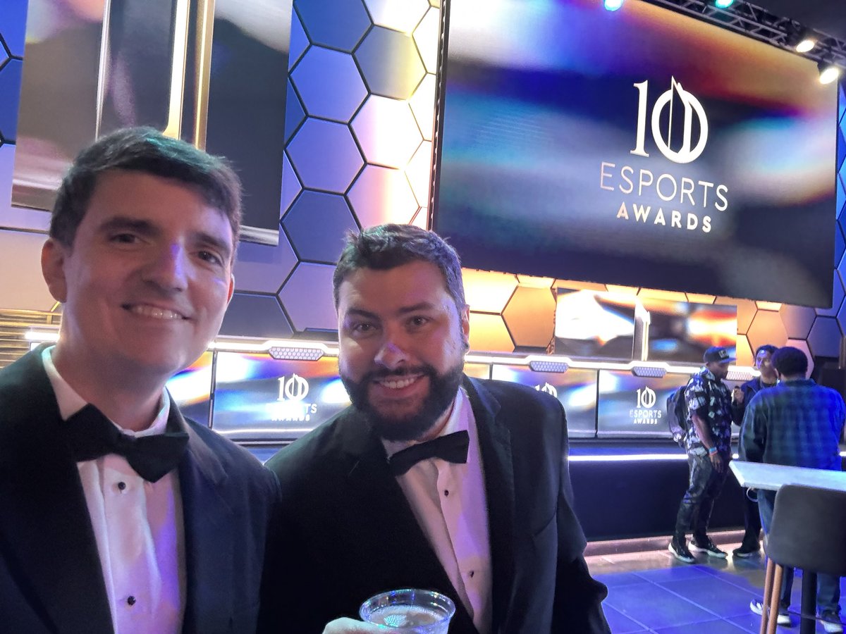 Artosis's tweet image. At the @esportsawards in Las Vegas with @CallMeTasteless !