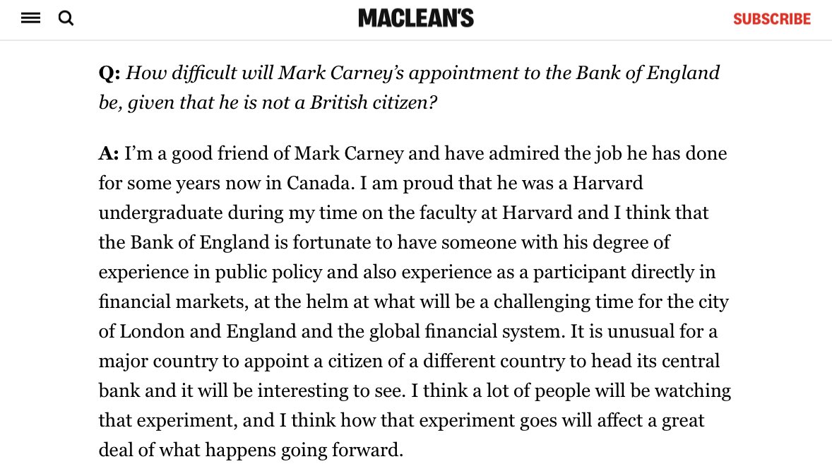 RealAndyLeeShow's tweet image. Mark Carney’s “good friend” from Harvard.