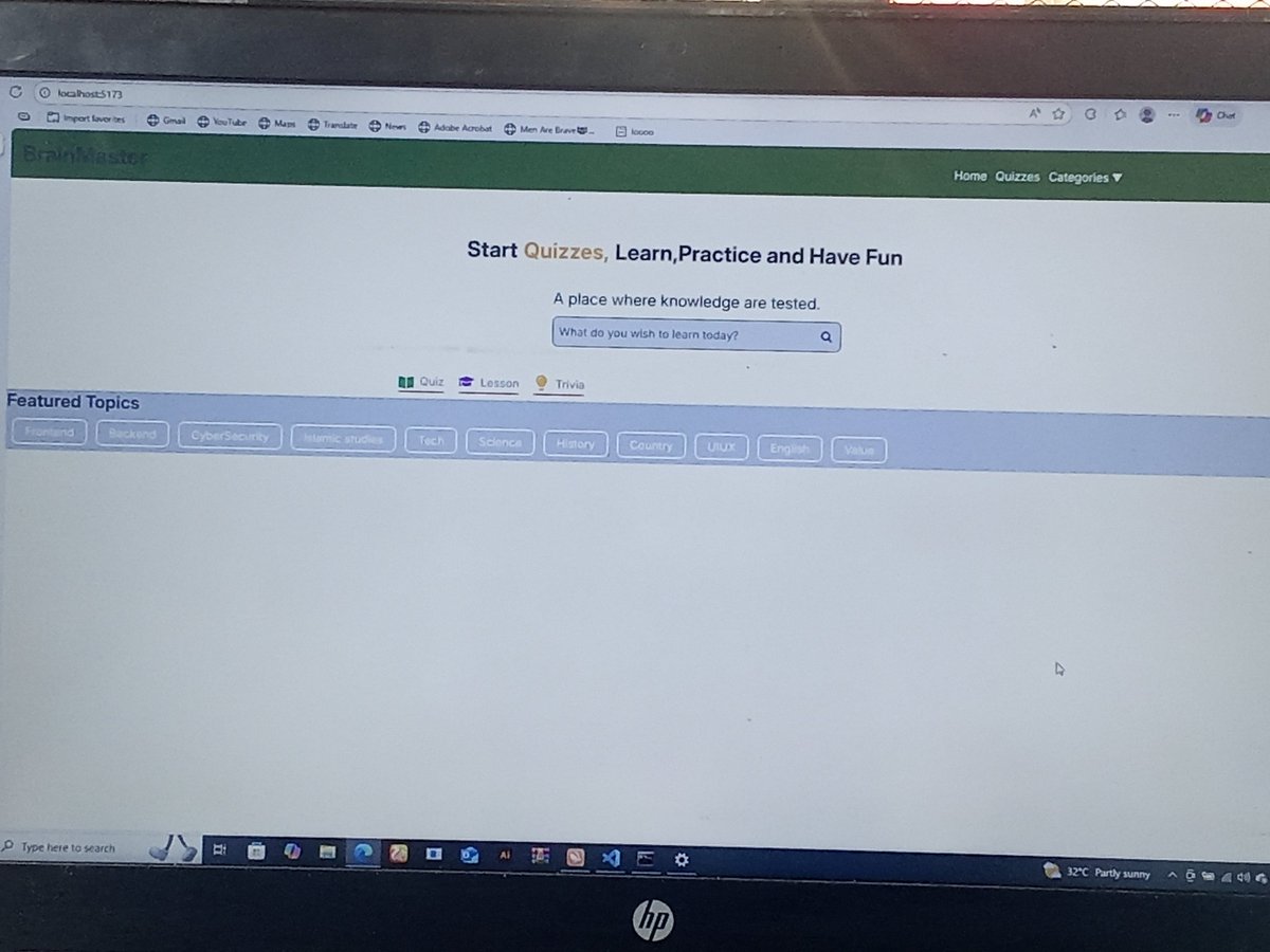YusufAdam23331's tweet image. Building quiz website.
#Coding #CodingChallenge #SoftwareEngineering