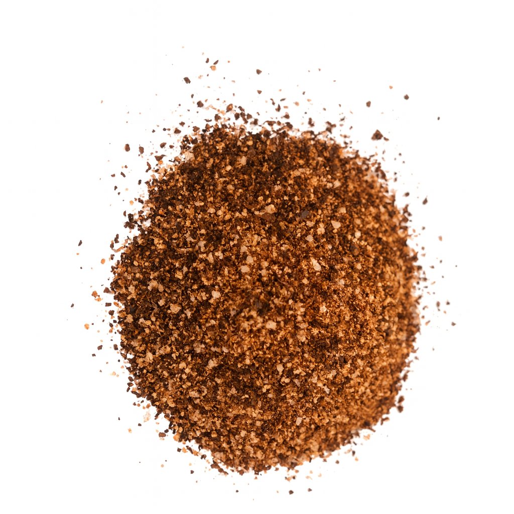 A closer look at Moon Rock — an all-natural, perfectly balanced blend of kosher salt, coffee, granulated garlic, brown sugar, molasses granules, black pepper, lime granules, and spices.

It’s perfect.

Crafted by Kendu Spice Co., launching soon on Amazon.