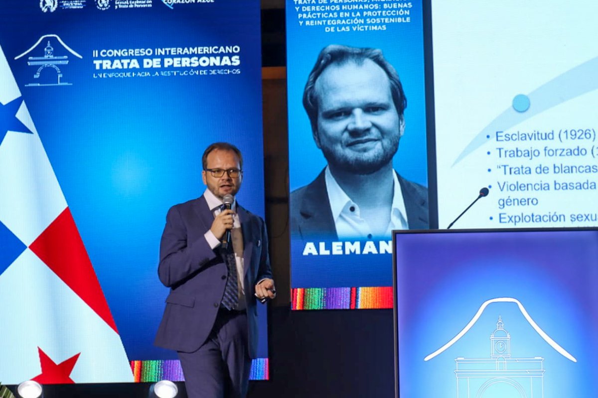 OIMGuatemala's tweet image. Esta mañana participamos en el II Congreso Interamericano contra la #TrataDePersonas: Un enfoque hacia la restitución de derechos, organizado por @secretariasvet