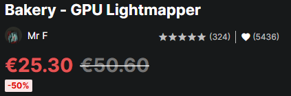 Bakery is on the Black Friday sale! 👀👀

assetstore.unity.com/packages/tools…

#gamedev