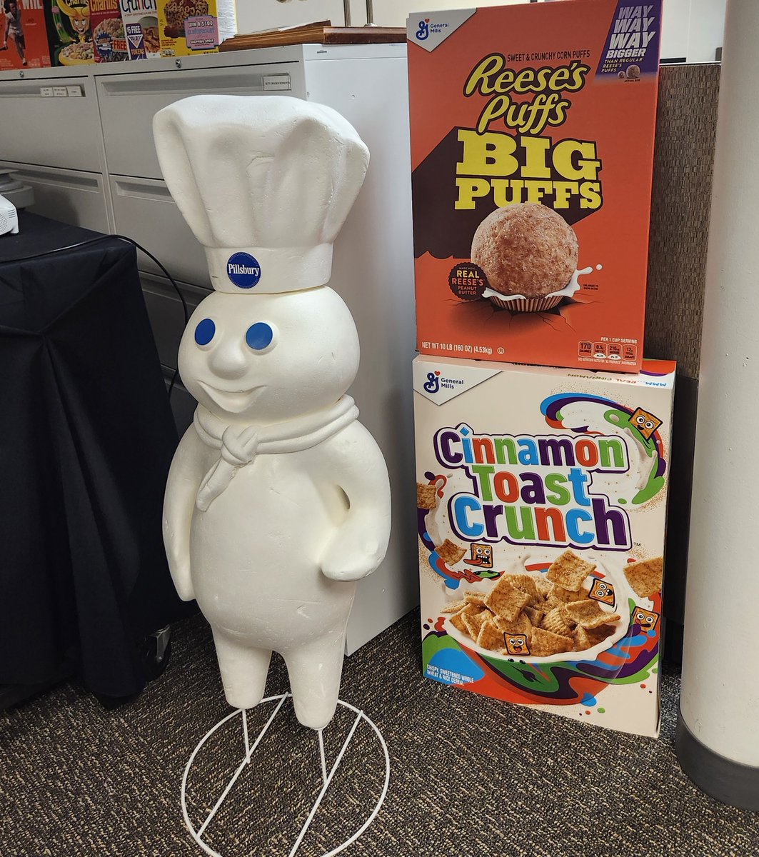 SAA had a great time touring the General Mills Archive. It was fun to get a behind-the-scenes look at a corporate archive, and we enjoyed learning more about the history and future of General Mills. We also met the Pillsbury Dough Boy!