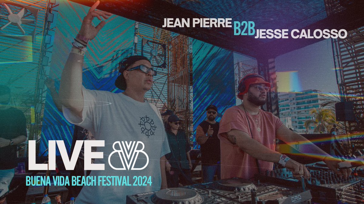 BUENAVIDABEACH1's tweet image. 🚨 ¡AVISO IMPORTANTE! 🚨

El set legendario de @JeanPierreNYC  B2B @JesseCalosso  ya está disponible para verlo completo en nuestro canal de Youtube. 

Desde las 4 PM, directo a sus pantallas. 
No se lo pierdan. 👇
youtu.be/OGOxGmnXEgA

#B2B #HouseMusic #DJLife